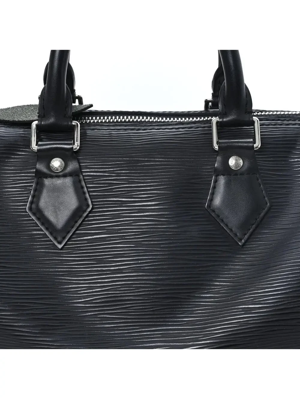 Louis Vuitton Epi Speedy 25 Black #321819L10B